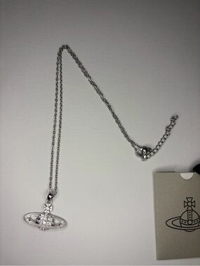 Old Vivienne Westwood Silver Orb Pendant Necklace